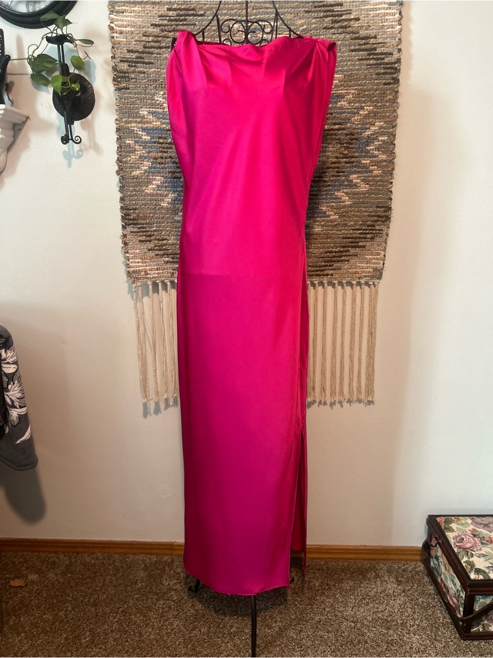 Banana Republic Satin Evening Gown